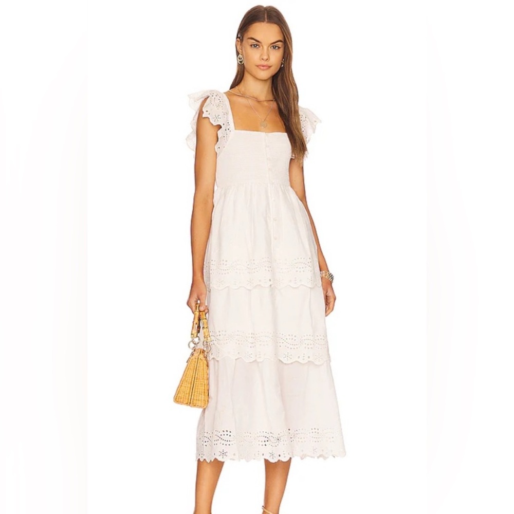 Cleobella Taryn Ivory Midi Dress